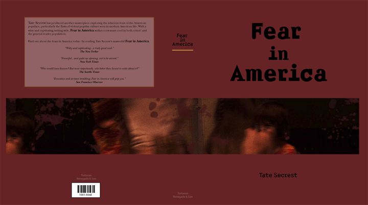"Fear in America" Dustcover